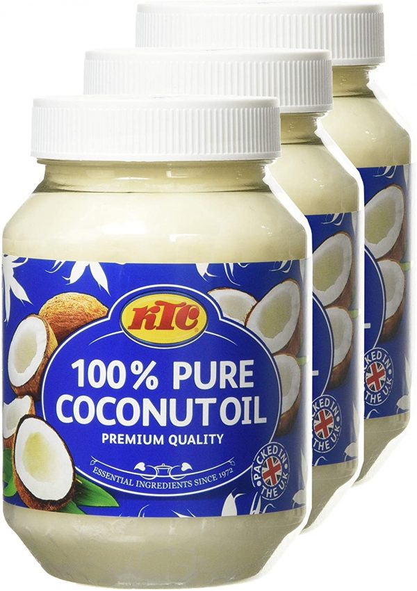 KTC 100% Coconut Oil 500ml Pack of 3